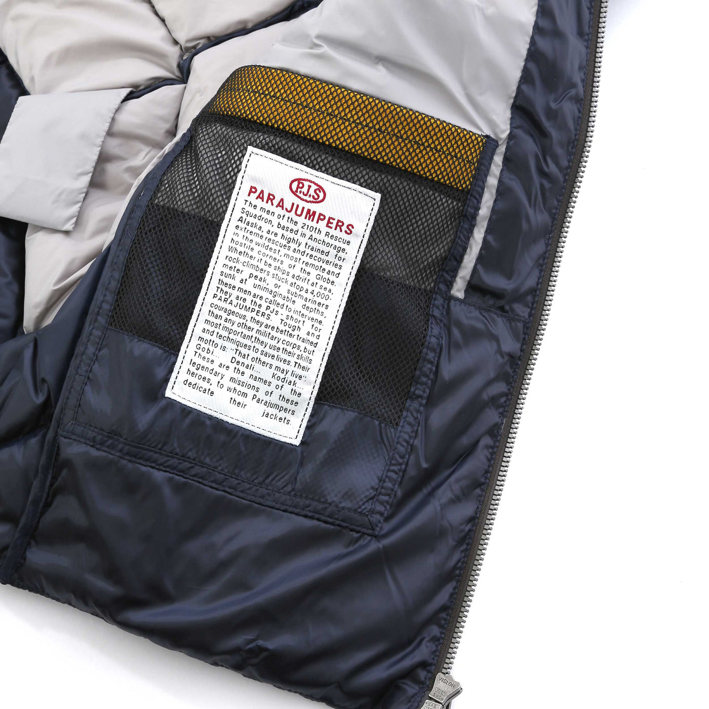 Parajumpers Jeordie Gilet in Navy Inside