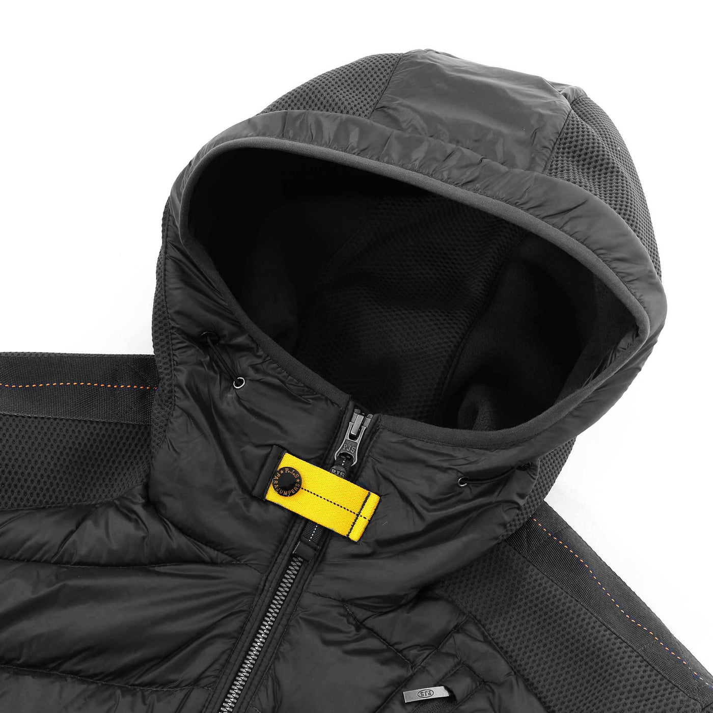 Parajumpers Nolan Quilted Hooded Jacket in Black