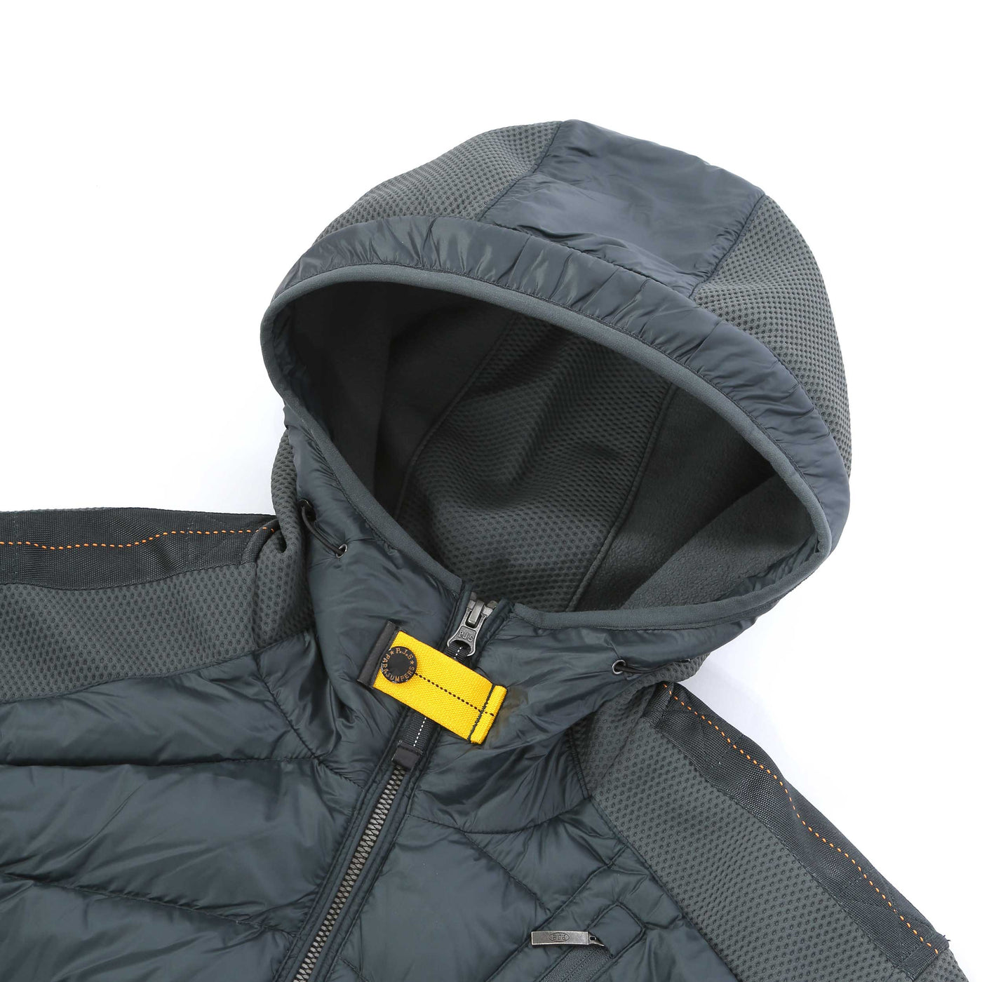 Parajumpers Nolan Quilted Hooded Jacket in Green Gables Hood
