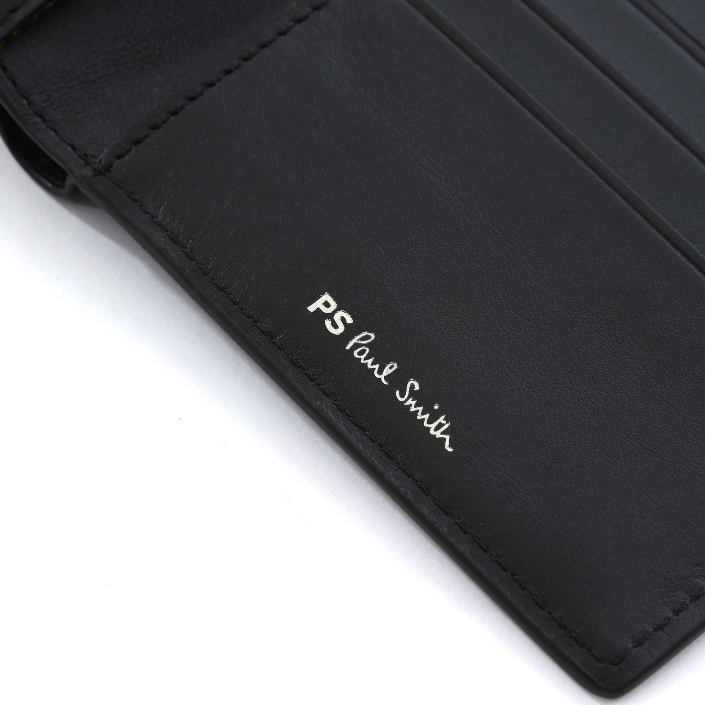 Paul Smith Billfold Zebra Wallet in Black Inside Logo