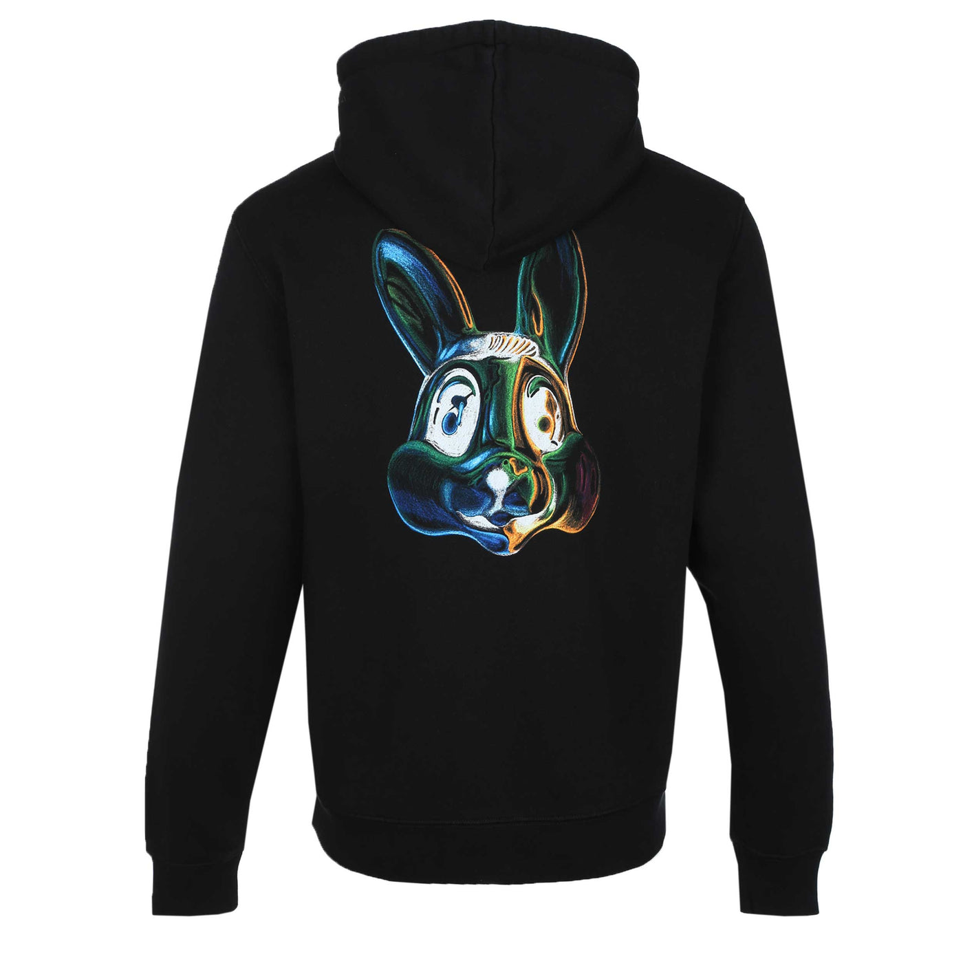 Paul Smith Bunny Hoody Sweat Top in Black Back