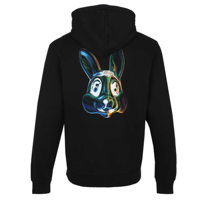 Paul Smith Bunny Hoody Sweat Top in Black Back