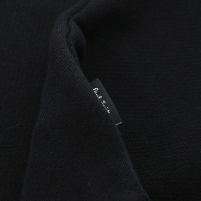 Paul Smith Bunny Hoody Sweat Top in Black Logo Tab