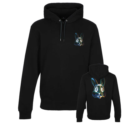 Paul Smith Bunny Hoody Sweat Top in Black
