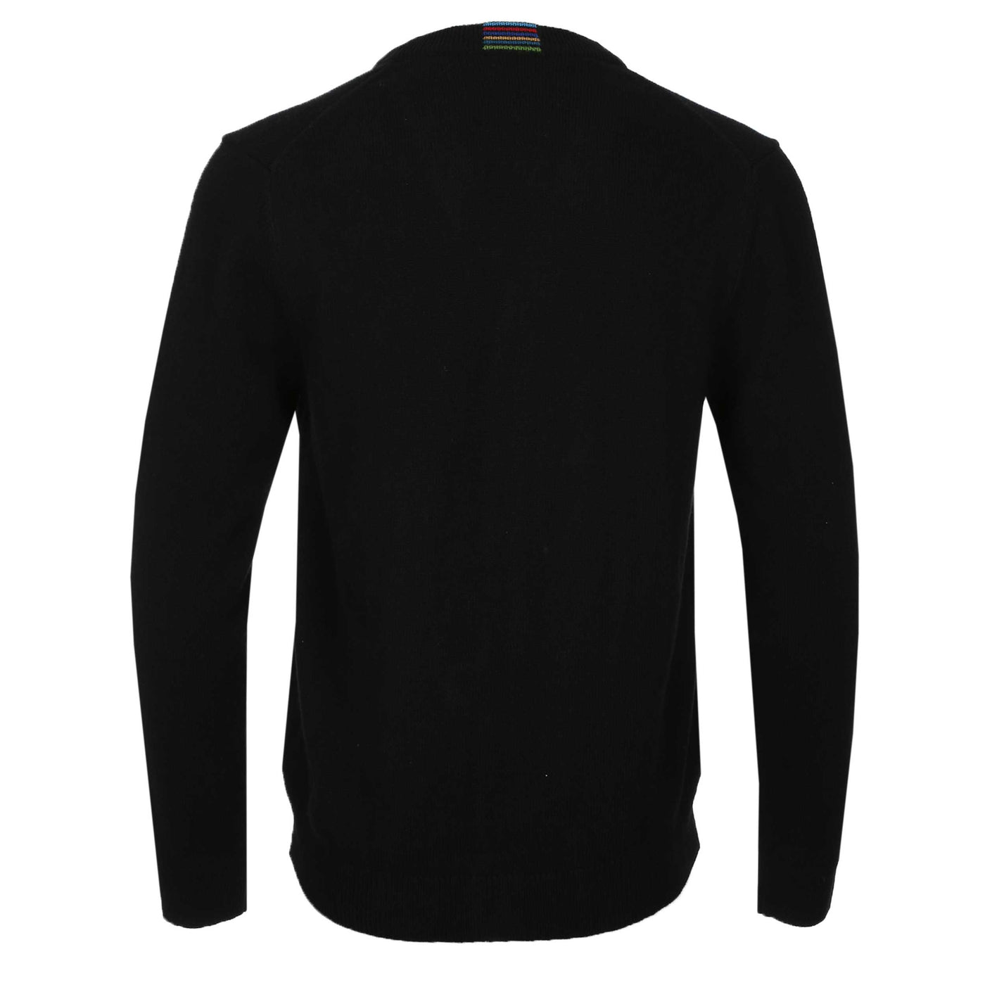 Paul Smith Button Through Cardigan in Black Back