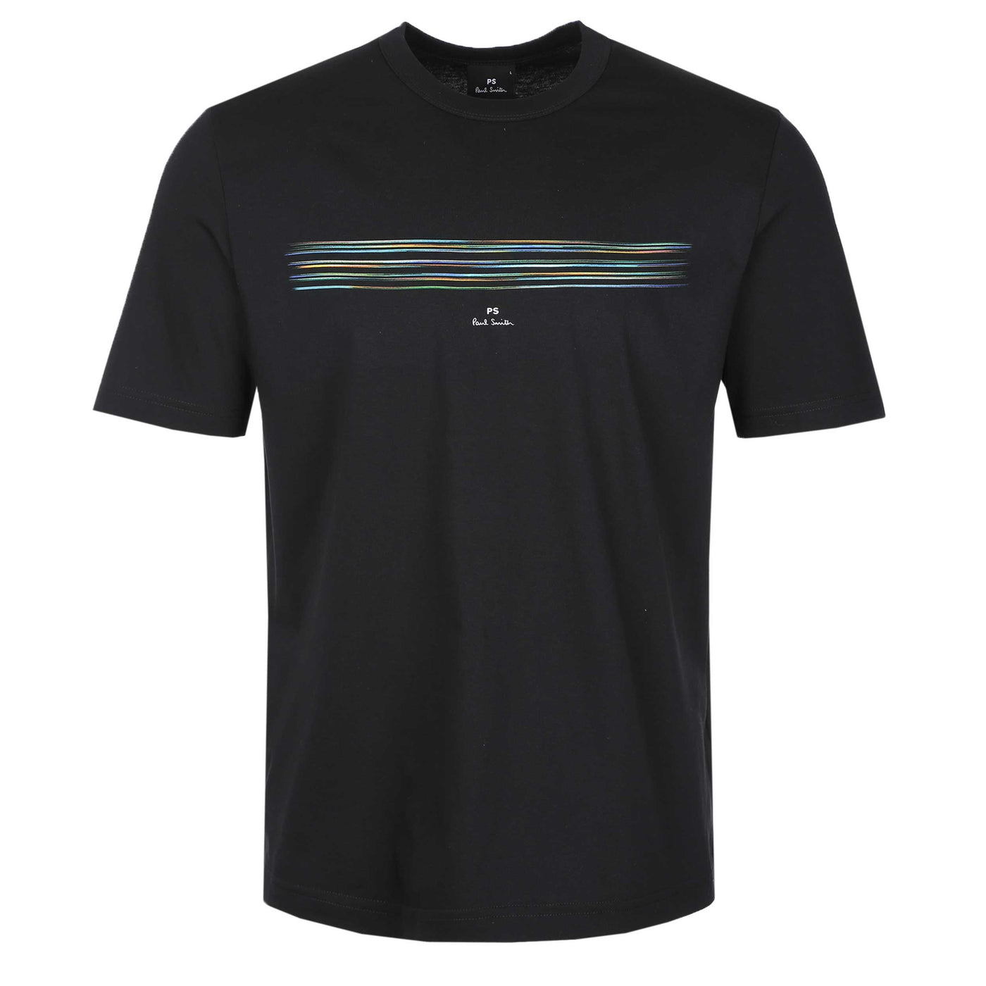 Paul Smith Casual Fit Stripe T Shirt in Black