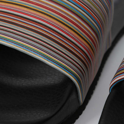 Paul Smith Dru Slide in Black Detail