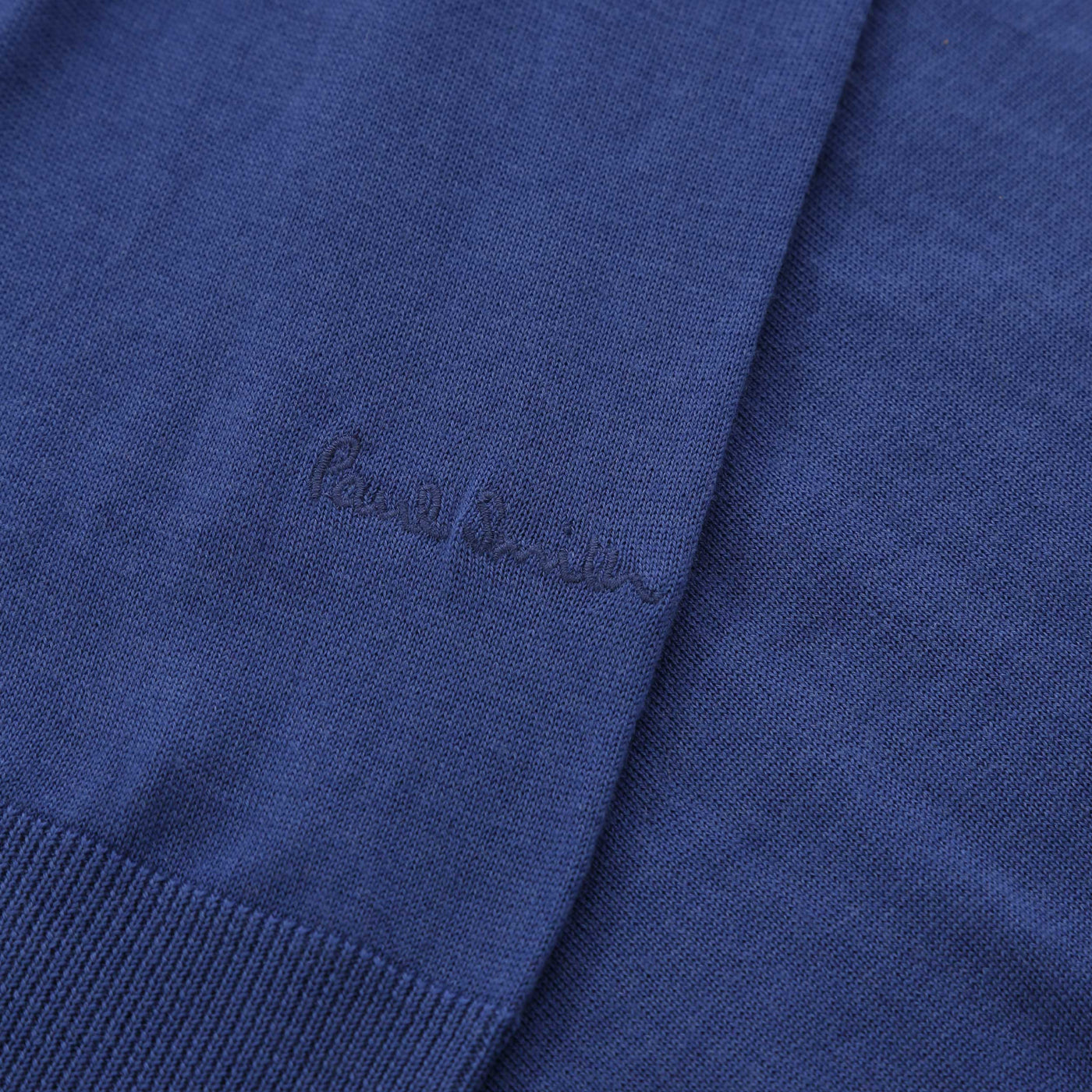 Paul Smith Half Zip Knitwear in Blue Logo