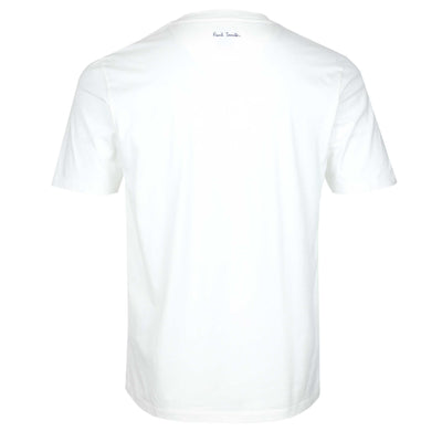 Paul Smith Printed T Shirt in White Back