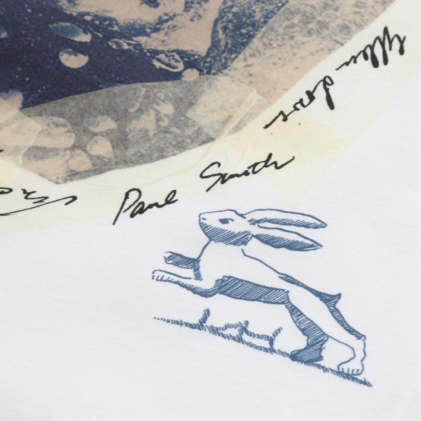 Paul Smith Printed T Shirt in White Print