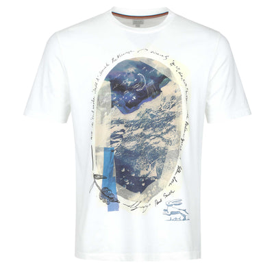 Paul Smith Printed T Shirt in White