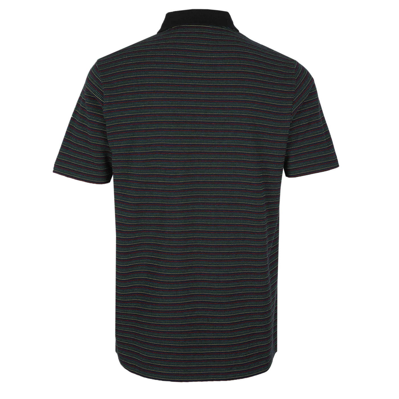 Paul Smith Reg Fit SS Polo Shirt in Black Back