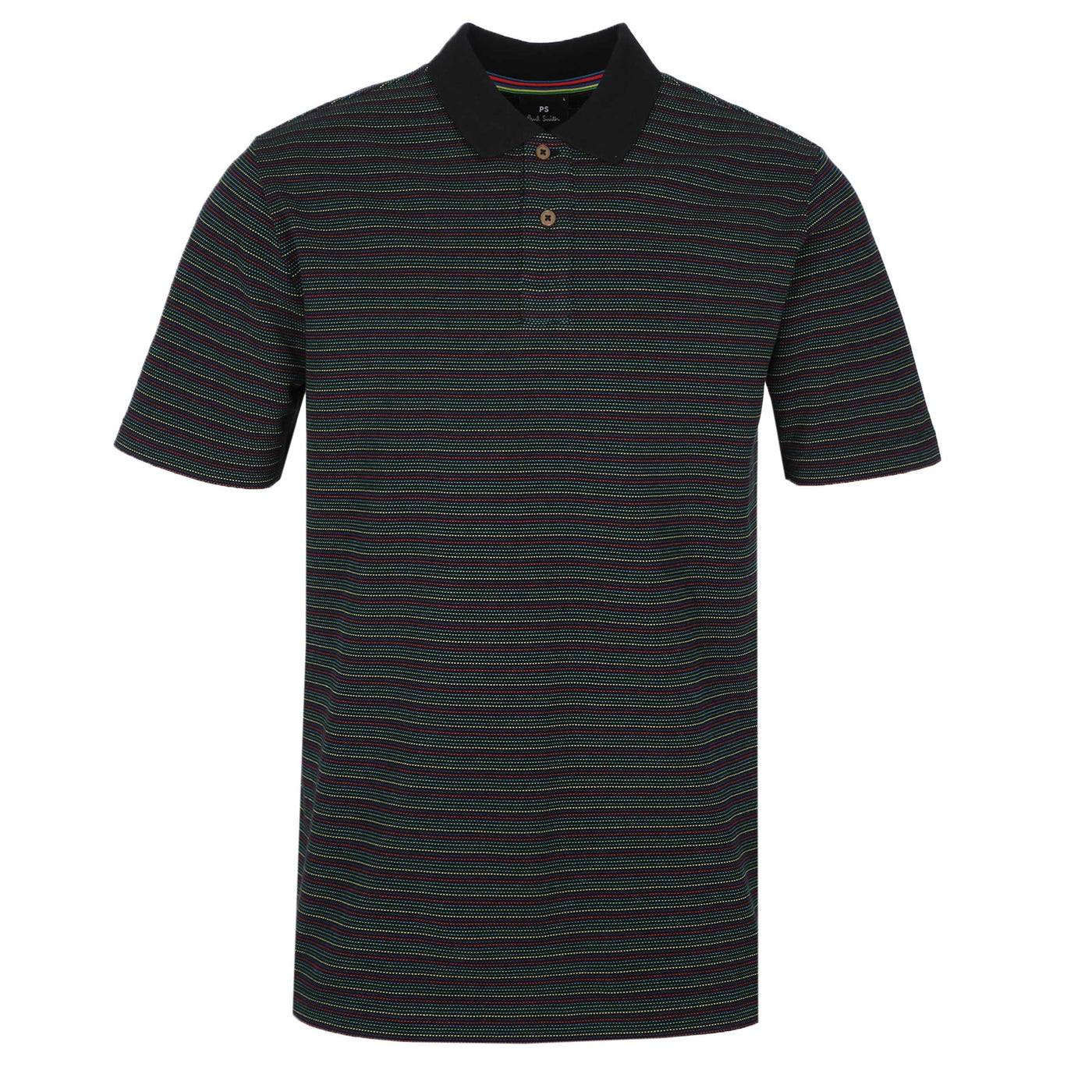 Paul Smith Reg Fit SS Polo Shirt in Black