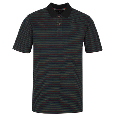 Paul Smith Reg Fit SS Polo Shirt in Black