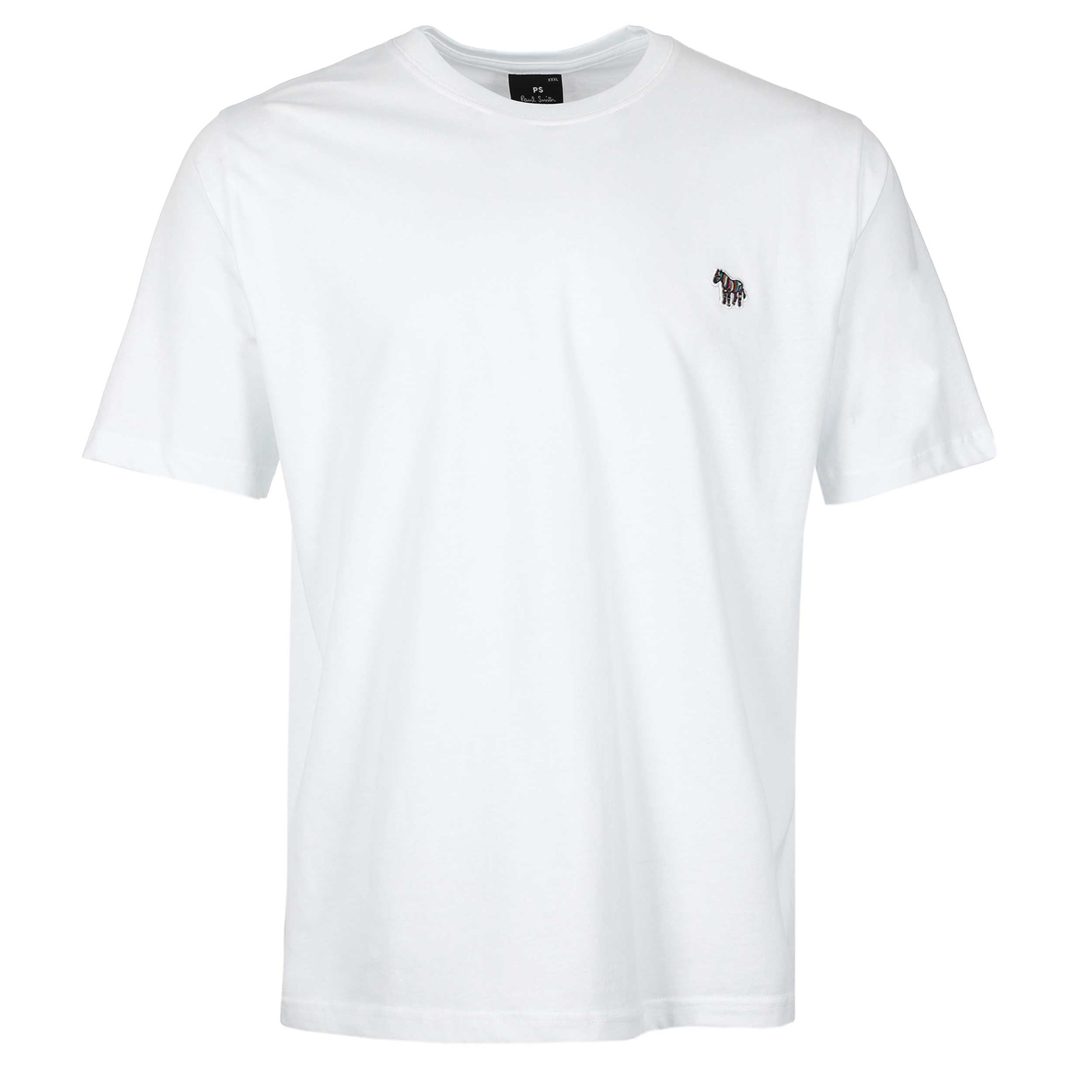 Paul Smith Reg Fit Zebra T Shirt in White