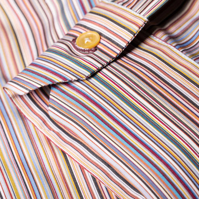 Paul Smith Signature Stripe Shirt in Multicolour Cuff