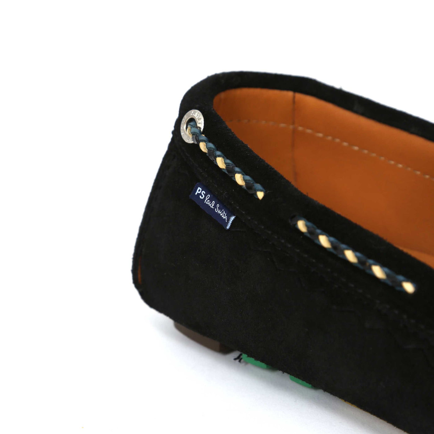 Paul Smith Springfield Loafer in Black Suede Details