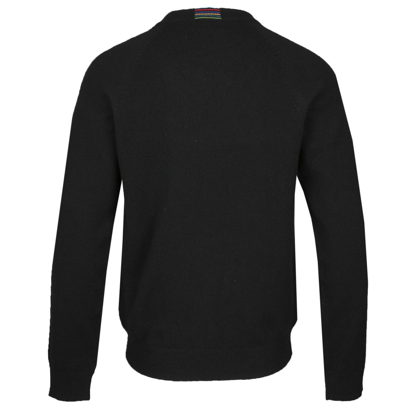 Paul Smith Sweater Crew Neck Knitwear in Black Back