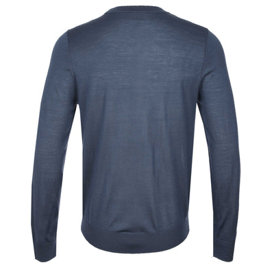 Paul Smith Sweater Crew Neck in Blue Back
