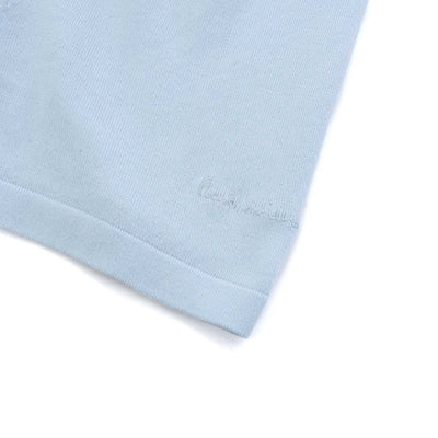 Paul Smith Sweater SS Polo in Light Blue