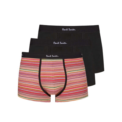 Paul Smith Trunk 3 Pack BLK Sign Underwear in Black