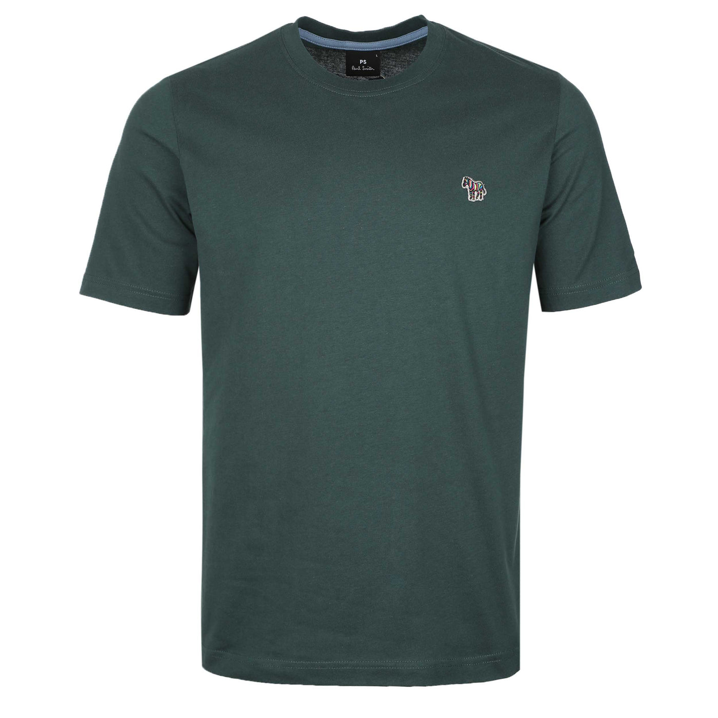 Paul Smith Zebra Badge T Shirt in Forest Green