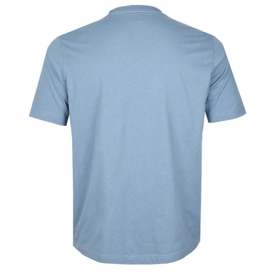 Paul Smith Zebra Badge T Shirt in Pale Blue Back