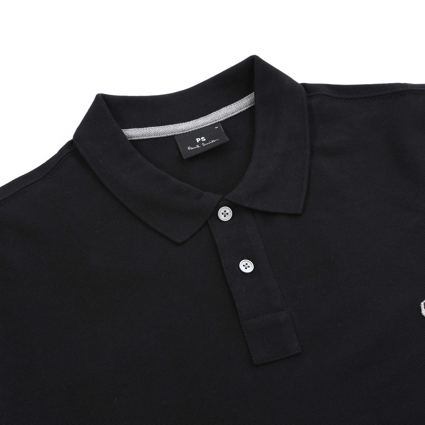 Paul Smith Zebra Polo Shirt in Black Collar