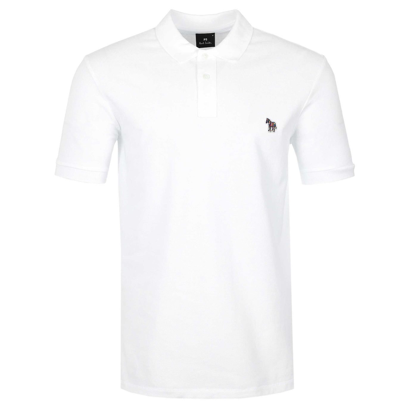 Paul Smith Zebra Polo Shirt in White