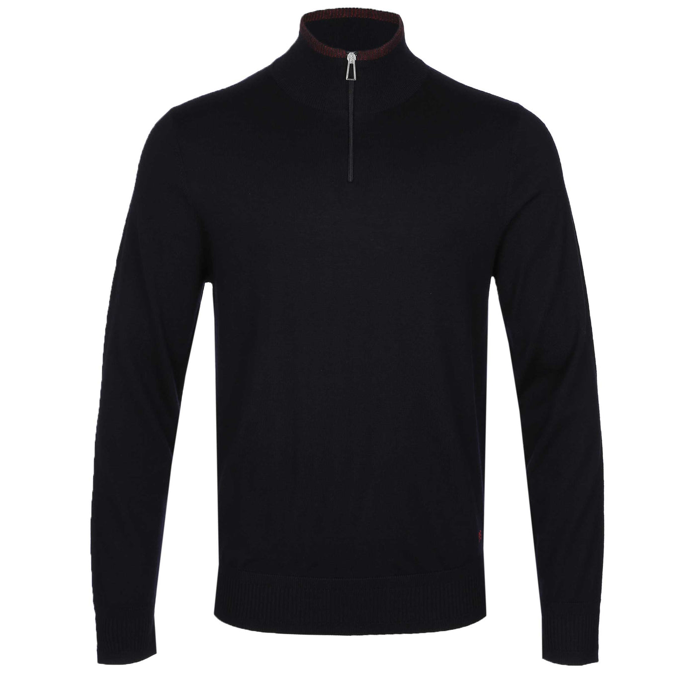 Paul Smith Zip Neck Knitwear in Navy