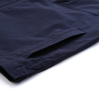 Paul Smith Zip Overshirt in Dark Navy Side Pocket
