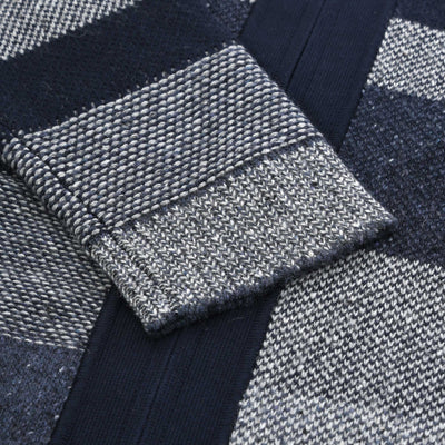 Paul Smith Zip Thru Cardigan in Blue Cuff