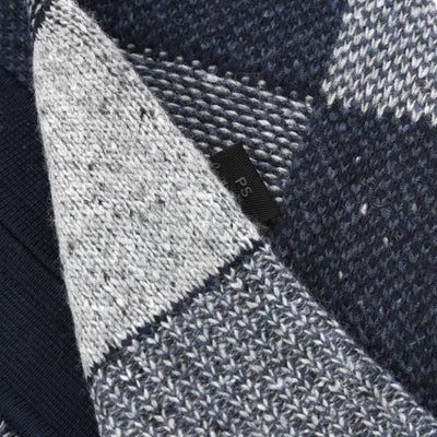 Paul Smith Zip Thru Cardigan in Blue Details