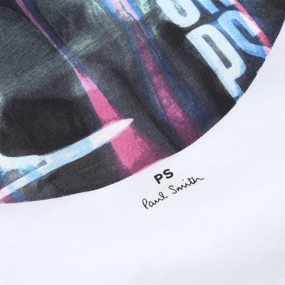 Paul Smith Astronaut T Shirt in White PS Design