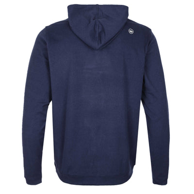 Peter Millar Performance Hoody Sweatshirt in Navy Back