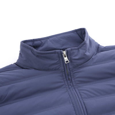 Peter Millar Winsome Hybrid Jacket in Nebula Blue Zip