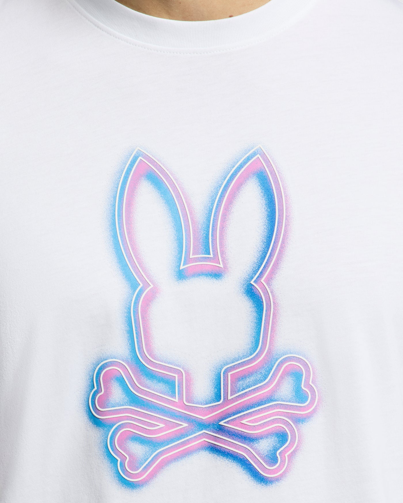 Psycho Bunny Andros Graphic T-Shirt in White Logo