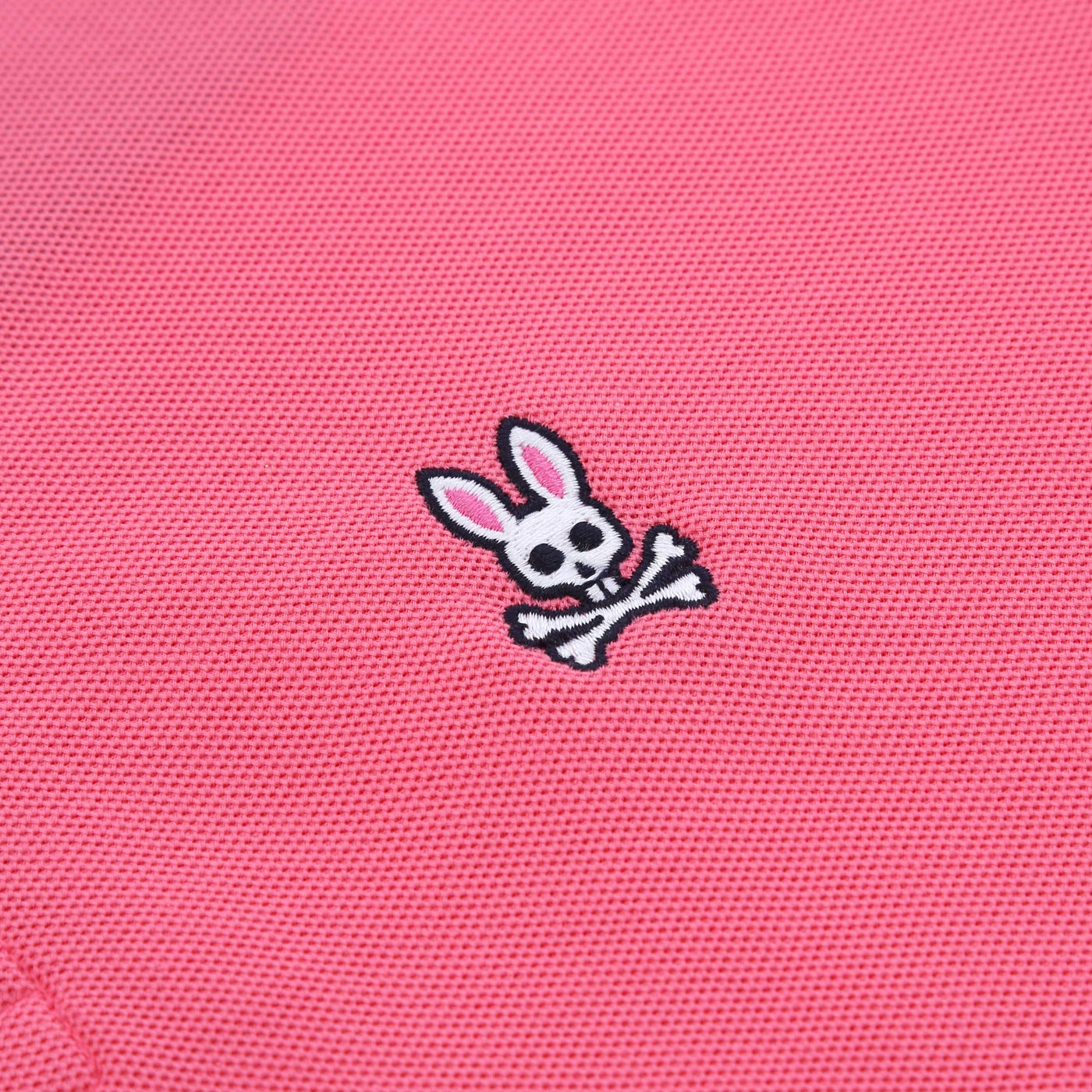 Psycho Bunny Classic Polo Shirt in Camellia Rose Pink Logo