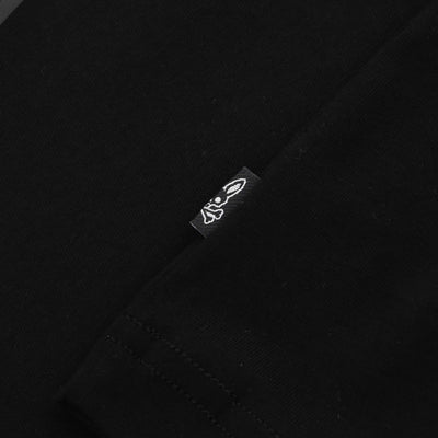 Psycho Bunny Baxter Graphic T-Shirt in Black Logo Tab