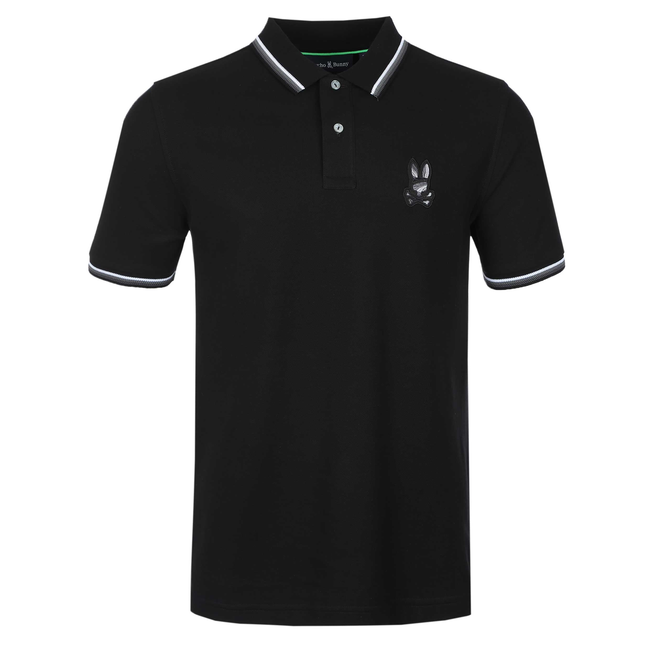Psycho Bunny Baxter Polo Shirt in Black