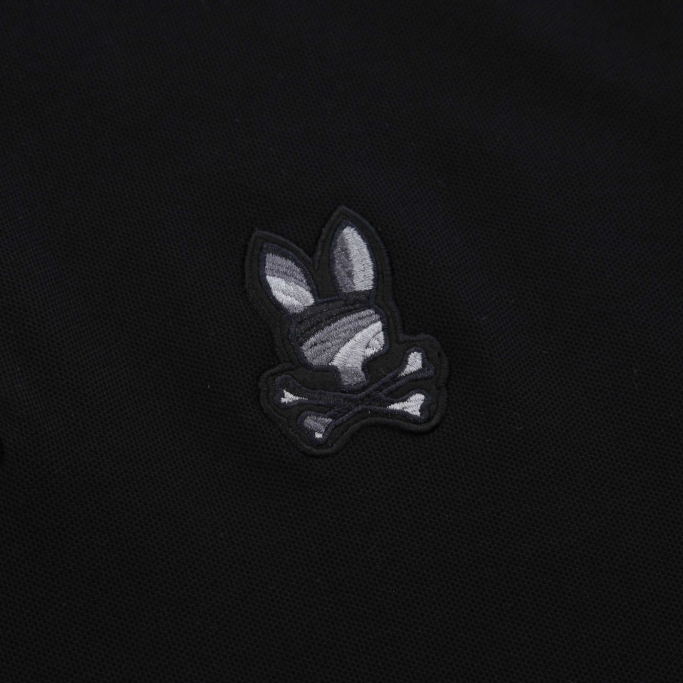 Psycho Bunny Baxter Polo Shirt in Black Logo