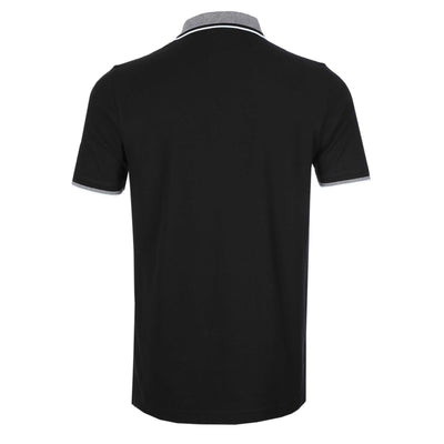 Psycho Bunny Evansdale Polo Shirt in Black Back