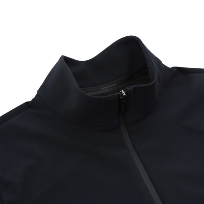 RRD Surflex Winter Zip Fleece Sweat Top in Navy Collar