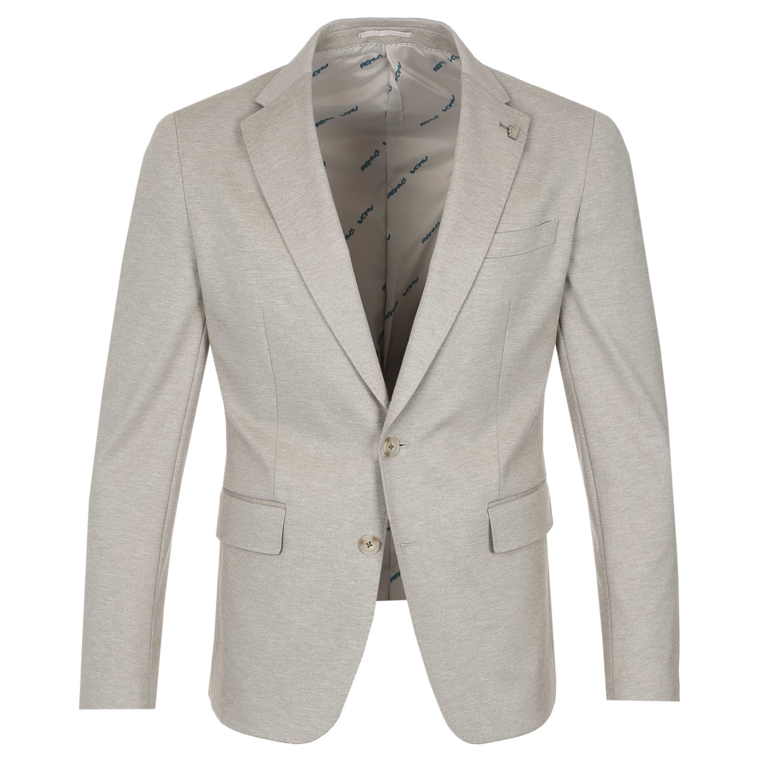 Remus Uomo Alto Jersey Jacket in Sand