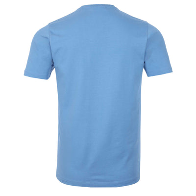 Remus Uomo Basic Crew Neck T Shirt in Riviera Blue Back