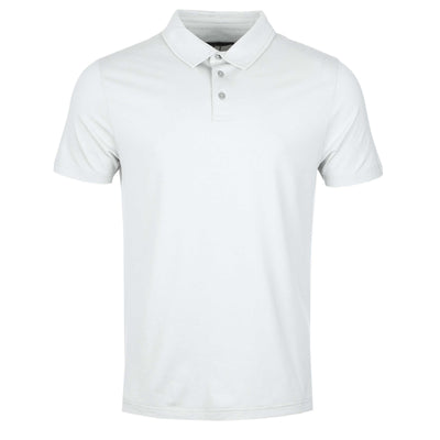 Remus Uomo Basic Tencel Cotton Polo Shirt in Stone