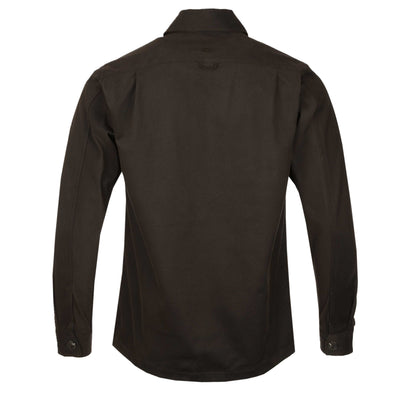 Remus Uomo Paolo Shacket in Brown Twill Back
