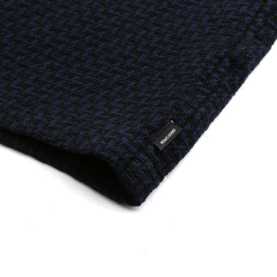 Remus Uomo Paolo Shacket in Navy Herringbone