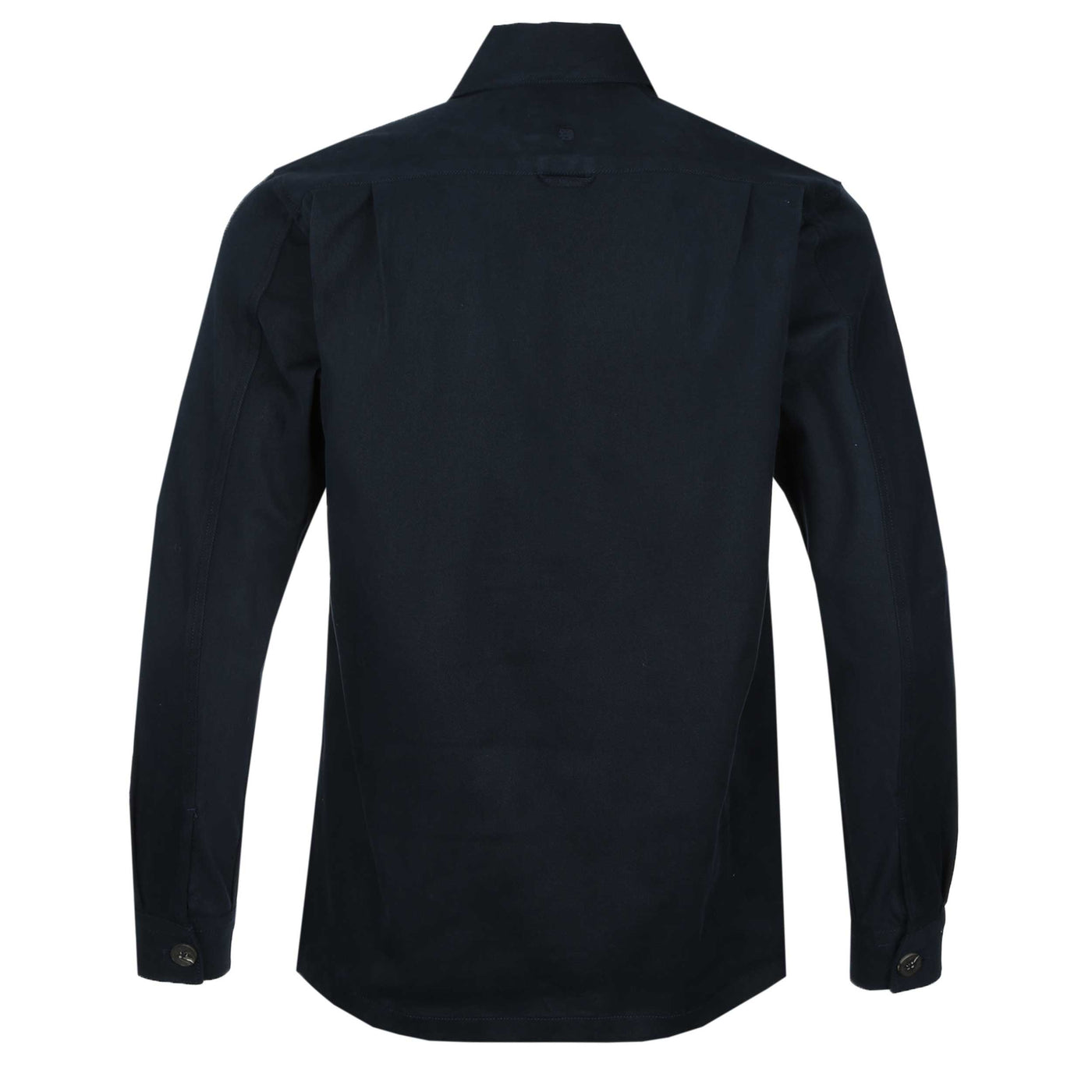 Remus Uomo Paolo Shacket in Navy Twill Back