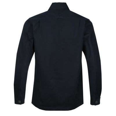 Remus Uomo Paolo Shacket in Navy Twill Back